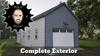 Garage Rebuild Part 4: Finished Exterior