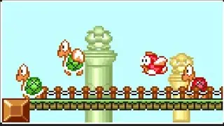 Super Mario Bros.🍄World 7【7-1, 7-2, 7-3, 7-4】Super Mario All Stars★SNES on Switch 