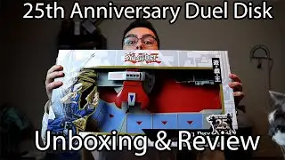 YuGiOh 25TH Anniversary Duel Disk Unboxing and Review