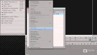 Media Composer 6 107: Exporting and Sharing - 27 Reference Clips - What's Attached to a Sequence