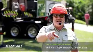 Speak Easy Live Demonstration- No Wood Chipper Noise!!