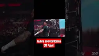 CM Punk WWE2K24 Entrance