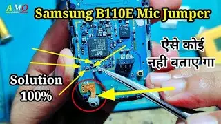 Samsung Guru FM Plus (SM-B110E) mic Problem solution in Hindi| mic not working..