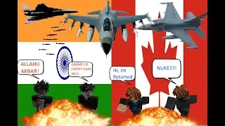 INDIA VS CANADA | Roblox 2 Player Military Tycoon - Season 2