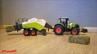 Model Claas Axion 850 & Quadrant 3300 | 1:32 | USK Scalemodels