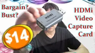 Cheap Amazon Capture Card USB-HDMi Review w/ Streaming Footage