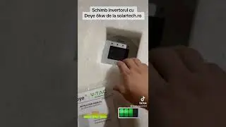 Schimb invertorul cu deye de la solartech.ro