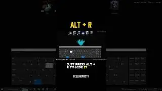 Remove FPS, GPU, CPU, LAT from Top Right Corner (PC Fix!)