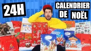 JE MANGE QUE DES CALENDRIERS DE L'AVENT PENDANT 24H - HUBY
