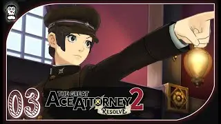 CAUGHT IN 144p || Lets Play The Great Ace Attorney 2 Blind PC Gameplay Part 3