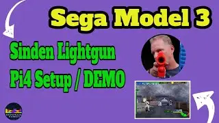 Sinden Lightgun Supermodel / Sega Model 3 setup and demo for your Raspberry Pi 4