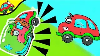 Машинка Вилли развлекает Младшую СЕСТРЁНКУ! Мультик про машинки! ( перезалив видео)