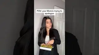 When your Mom is trying to apologize 😂