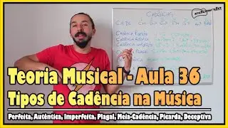 Music Theory Course - Lesson 36: Lesson on the Types of Cadence | Lesson 