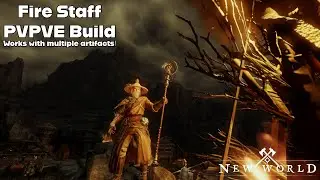 Fire Staff PVPVE Build - New World [Season 4]