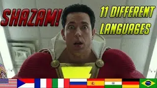 Shazam in 11 Different Languages | MULTILANGUAGE |