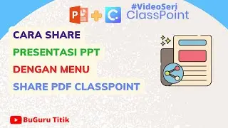 Cara Share File Presentasi PowerPoint dengan Menu Share PDF Classpoint