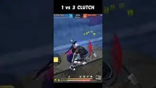 1 VS 3 CLUTCH Free fire🔥 #shorts#freefire#ajjubhai#raistar#bnl#b2k#viralvideo#opvencenzo