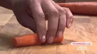 How to cut carrots into sticks