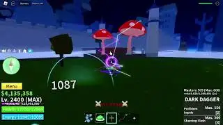Control + Gun + Dark Dagger Bounty Hunting (Kabucha + Serpent's bow + Acidium) -Blox Fruits