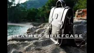 Кожаный портфель своими руками. Leather briefcase handmade