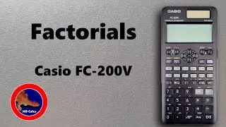 How to solve Factorials ! on the Casio FC-200V calculator