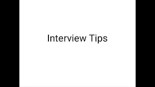 1004/1009 Interview Tips by Nandini Singh GPC Dungarpur