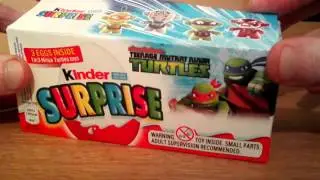 Kinder surprise egg TMNT opening part 2