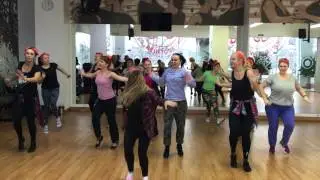 Zumba Fitness.  Russian Dance