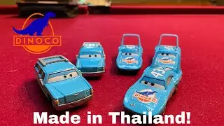 Mattel Cars 2022 Mrs. the King (Lynda Weathers) and the King (Strip Weathers) [Thailand Variants]