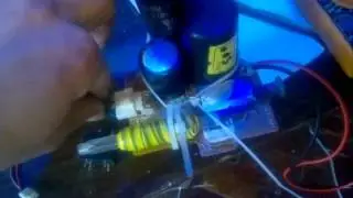 Gauss gun (элекромагнитный ускоритель масс Гаусса) на бифилярной катушке