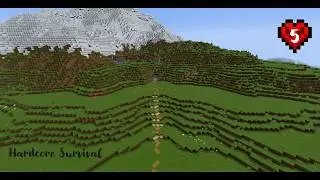 Minecraft Hardcore Timelapse | Terraforming Time!