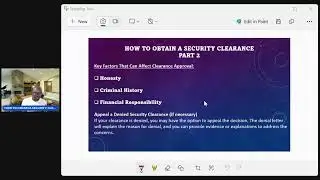 HOW TO OBTAIN A SECURITY CLEARANCE - PART 2