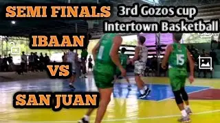 SEMI FINALS INTERTOWN BASKETBALL IBAAN VS, SAN JUAN