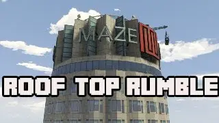 GTA 5 PC:  REAL ROOF TOP RUMBLE !!