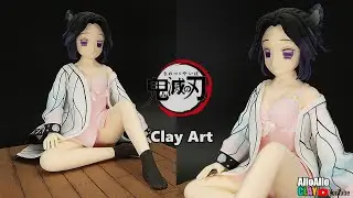 Kimetsu no Yaiba: Yuukaku Hen(KOCHOU SHINOBU)┃How to make┃Clay Tutorial┃Anime
