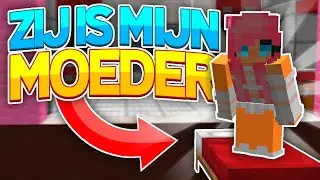 MIJN MOEDER MINECRAFT LEREN SPELEN?! 😱😂
