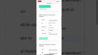 HSK Vocab Quiz - Mobile