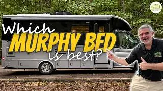 3 Class C RVs with Murphy Beds Tour and Reviews - Under 30 Feet