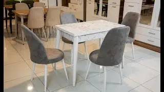 Evkur Collection 60x100 cm Dolunay Masa Takımı Ürün İnceleme