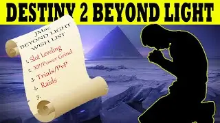 Destiny 2 Beyond Light - JMAC'S Wish List Part 4 of 5 - Raids