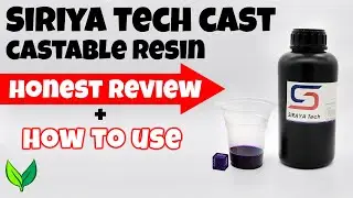 Siraya Tech Cast castable resin HONEST review + How to use - by VOGMAN