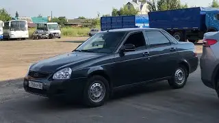 Катаюсь по Мичуринску на Приоре