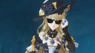 Navia wakes You up | Genshin Impact Animation