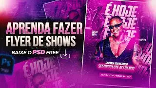 Como Fazer Um Flyer De Shows + Psd Free