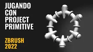 Jugando con Project Primitive - Zbrush en 5 min 