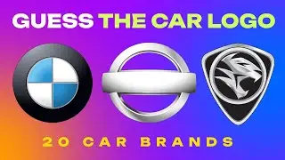 Guess the car logo - 20 car logo brands #guessthecarbrand #quizgame