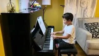 Toreador song from John Thompson’s modern course for the piano the third grade book