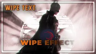 The BEST Text Wipe Effect Tutorial (Alight Motion)