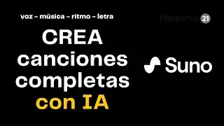Crea canciones completas con IA - voz, letra, ritmo y música
